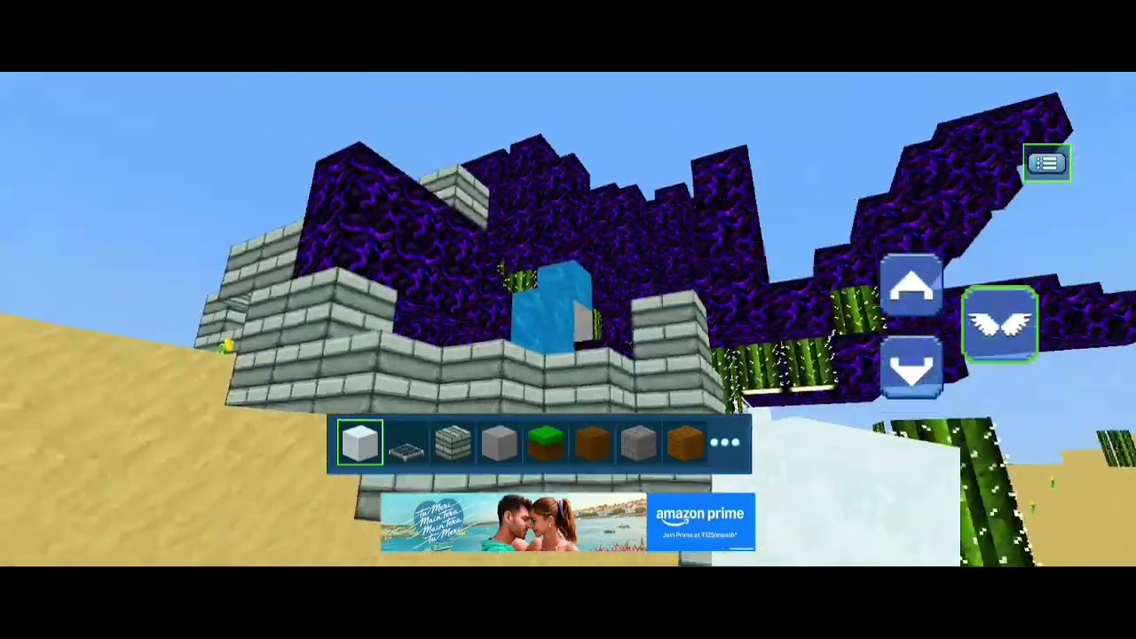 Carftmine make house in  buliding 💀😱🤯