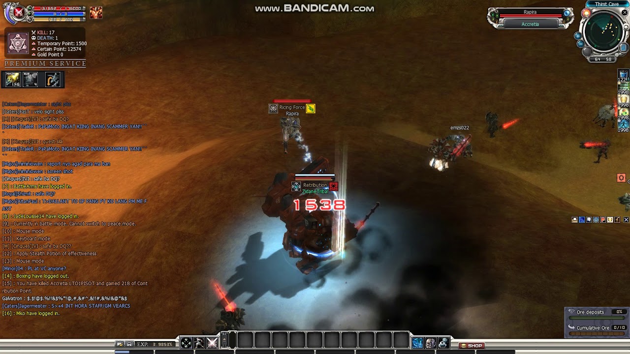 Bellato Rider Gameplay (RF Online Playpark-ph)
