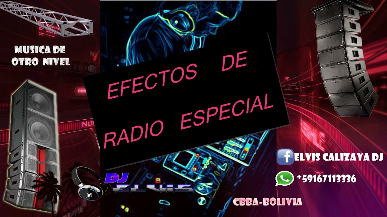 Efectos especiales para Radio🎙