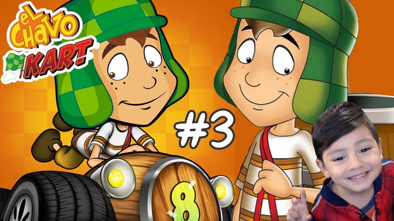 El Chavo Kart en el Castillo | El Chavo Animado Carreras | Juegos para niños