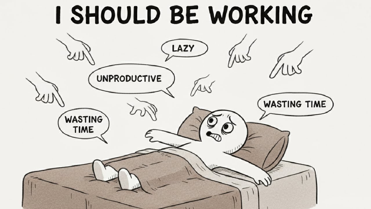 Why You Feel Guilty for Resting (The Productivity Trap)