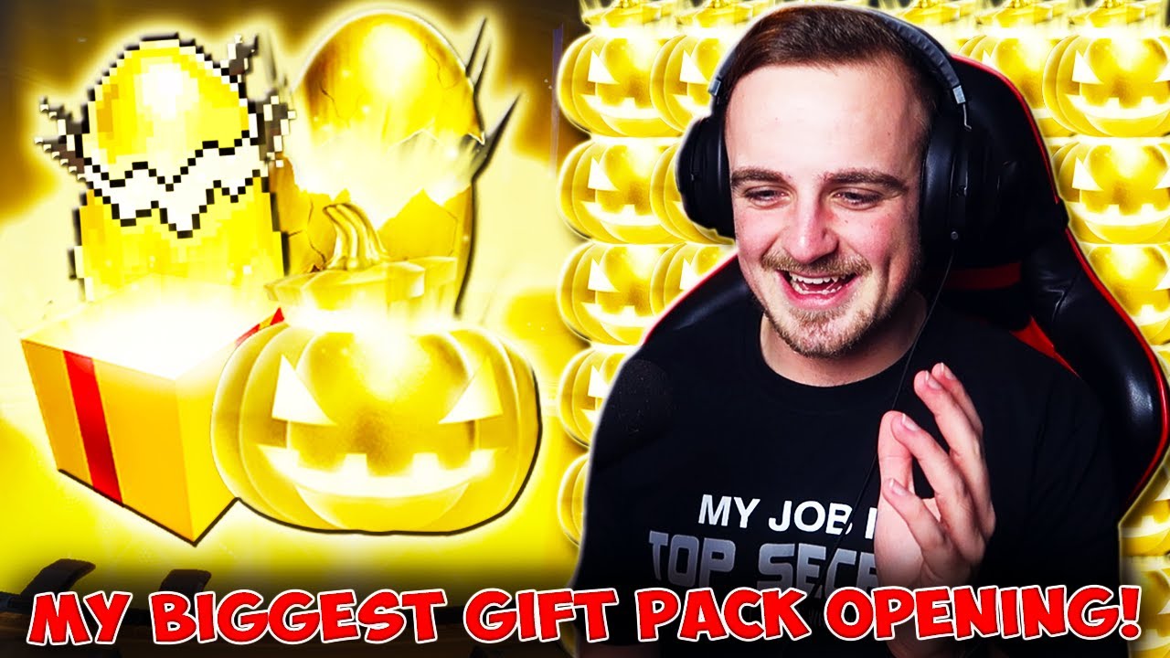 OPENING GOLDEN GIFTS AND THE BEST GOLDEN PUMPKINS IN ROCKET LEAGUE!