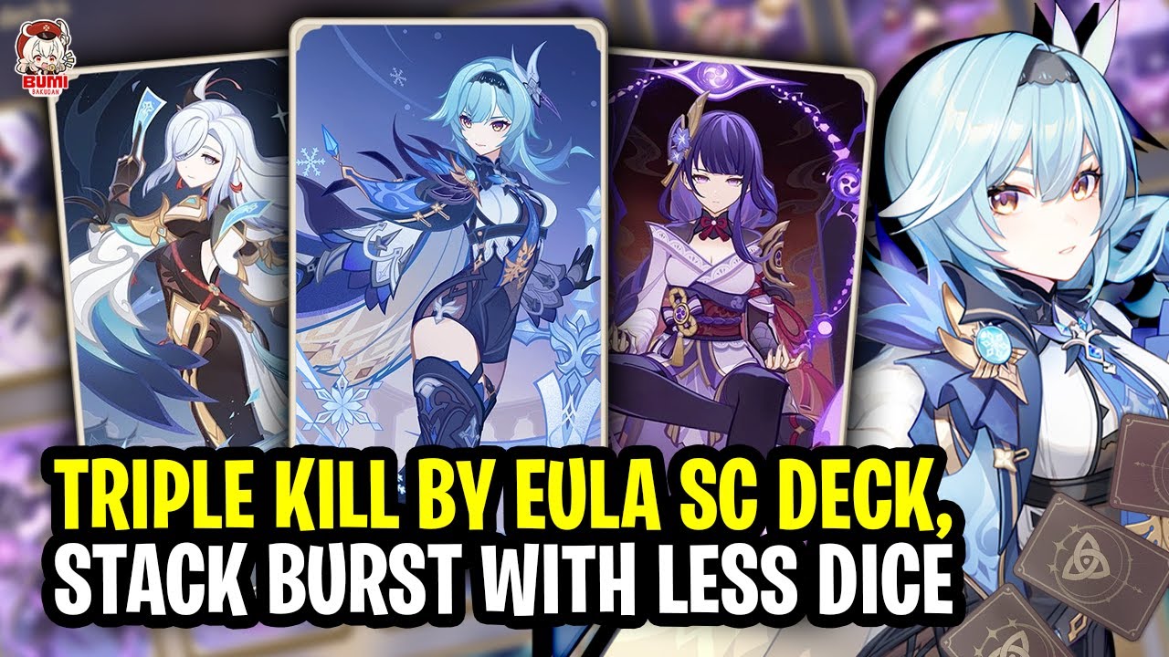 Gets Better With Time, It's Eula SC Deck! | Genshin TCG