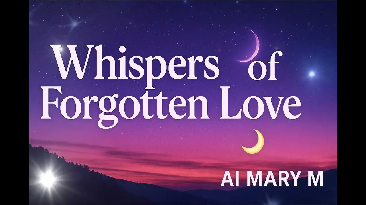 Whispers of Forgotten Love 🌙 AI MARY M | Emotional Chill Cinematic Music