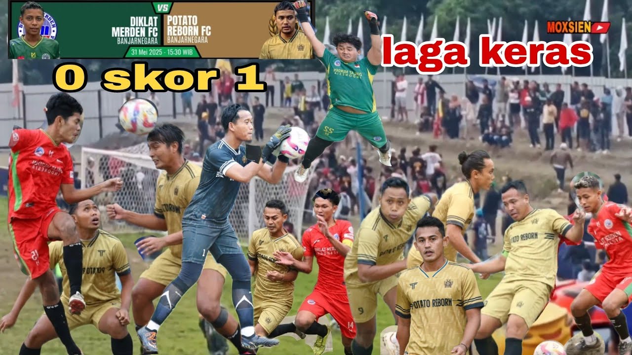 DIKLAT MERDEN FC VS POTATO REBORN FC INDONESIA STARS CHAMPIONSHIP MEMANAS
