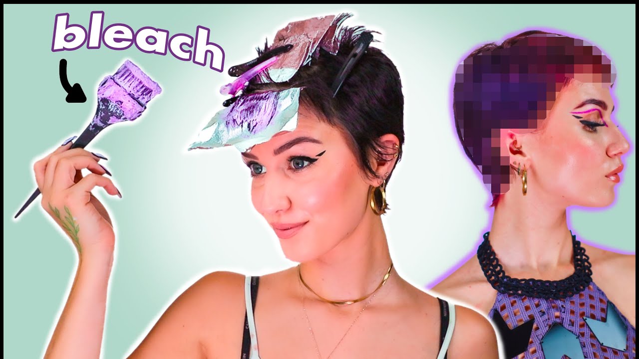 Dyeing my hair...WITH BLEACH?