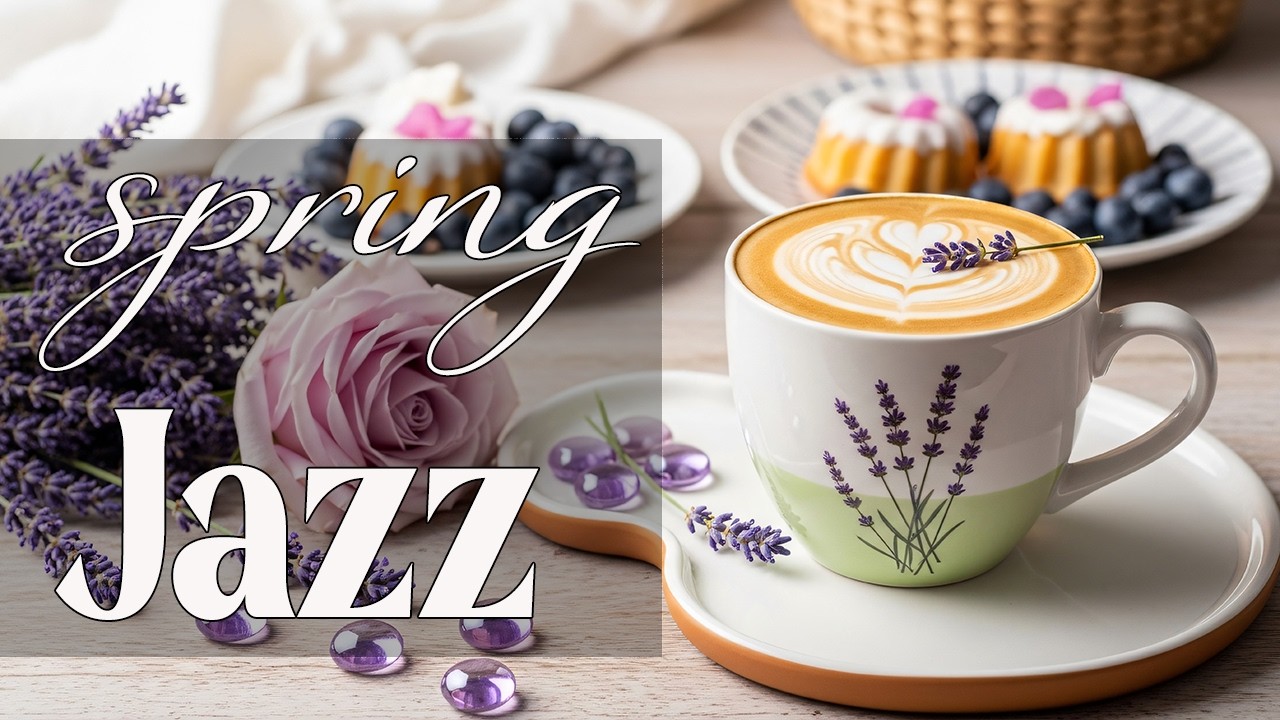 Upbeat Your Mood With Elegant Spring Tea Jazz 🍋 Gentle Bossa Nova & Relaxing Morning Caf&eacute; Music