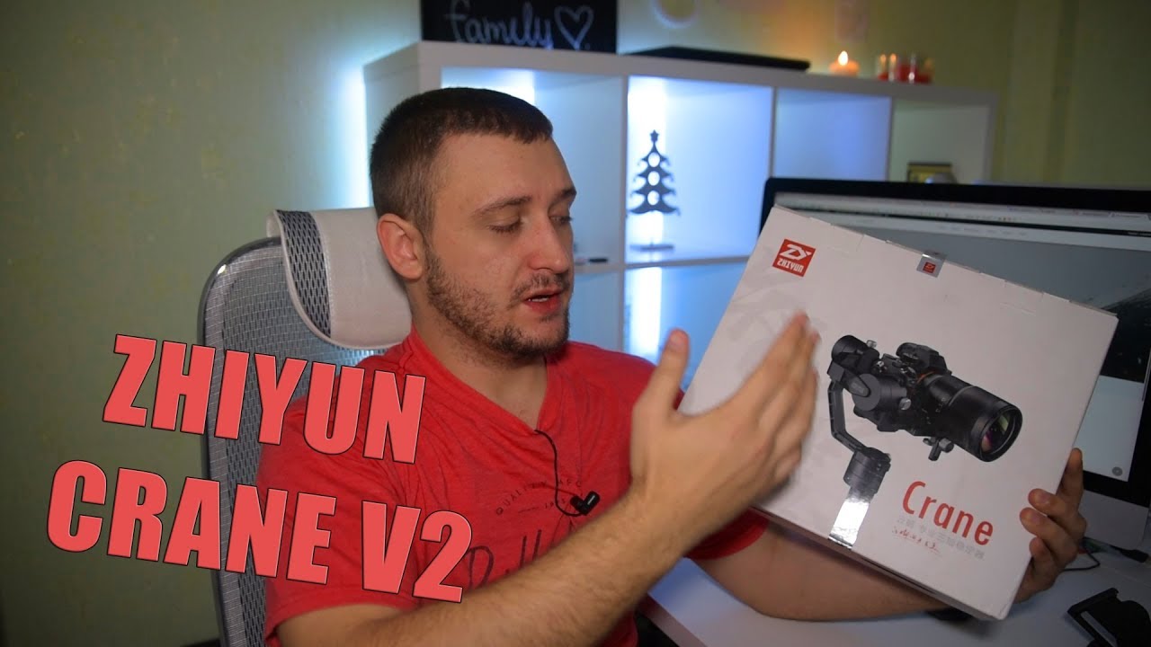 ZHIYUN CRANE V2 ОБЗОР, НАСТРОЙКА СТАБИЛИЗАТОРА | DSLRVIDEOS.RU