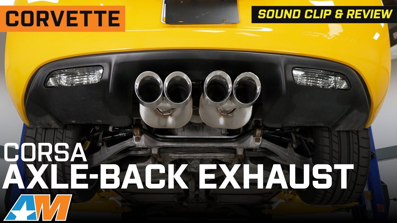 2005-2007 6.0L Corvette Corsa Performance Sport Axle-Back Exhaust Review & Sound Clip
