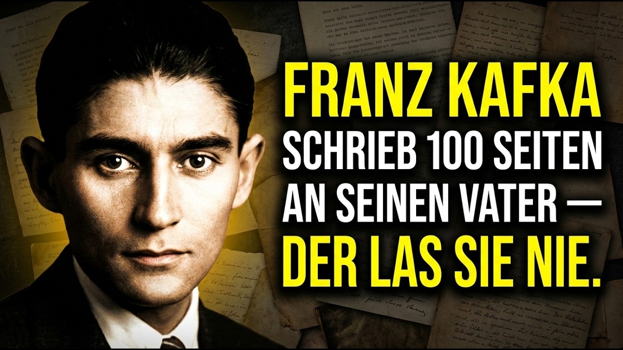 FRANZ KAFKA SCHRIEB 100 SEITEN AN SEINEN VATER — DER LAS SIE NIE