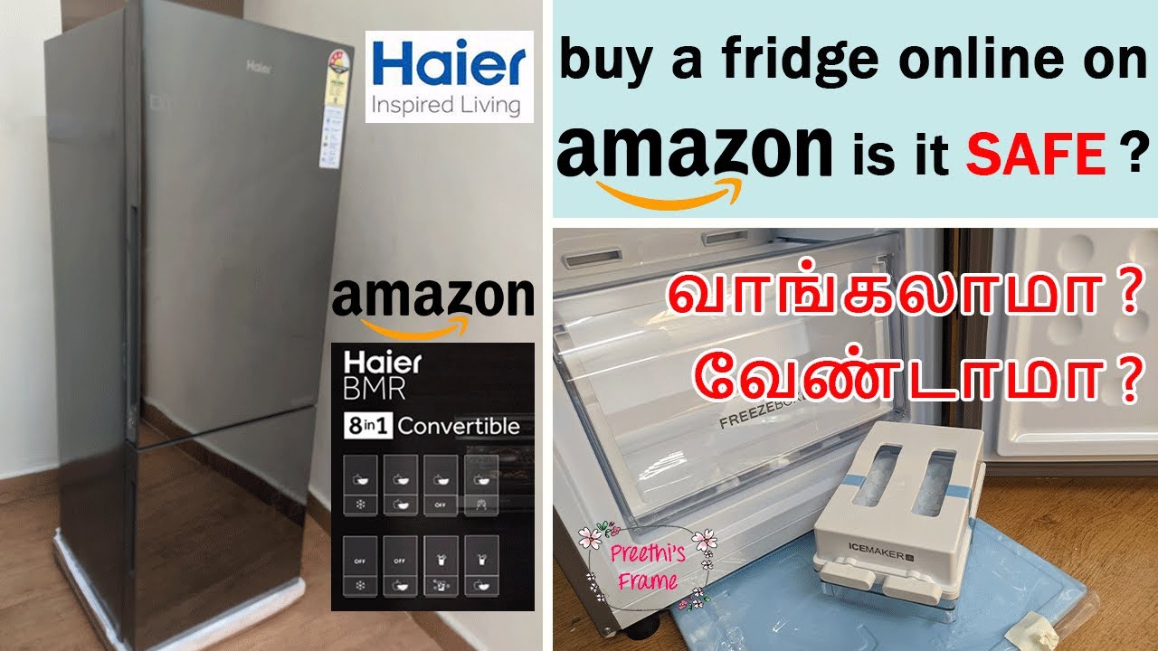 Haier Refrigerator From Amazon | Haier Fridge Unboxing & Review | Haier Bottom-Up Refrigerator 2021