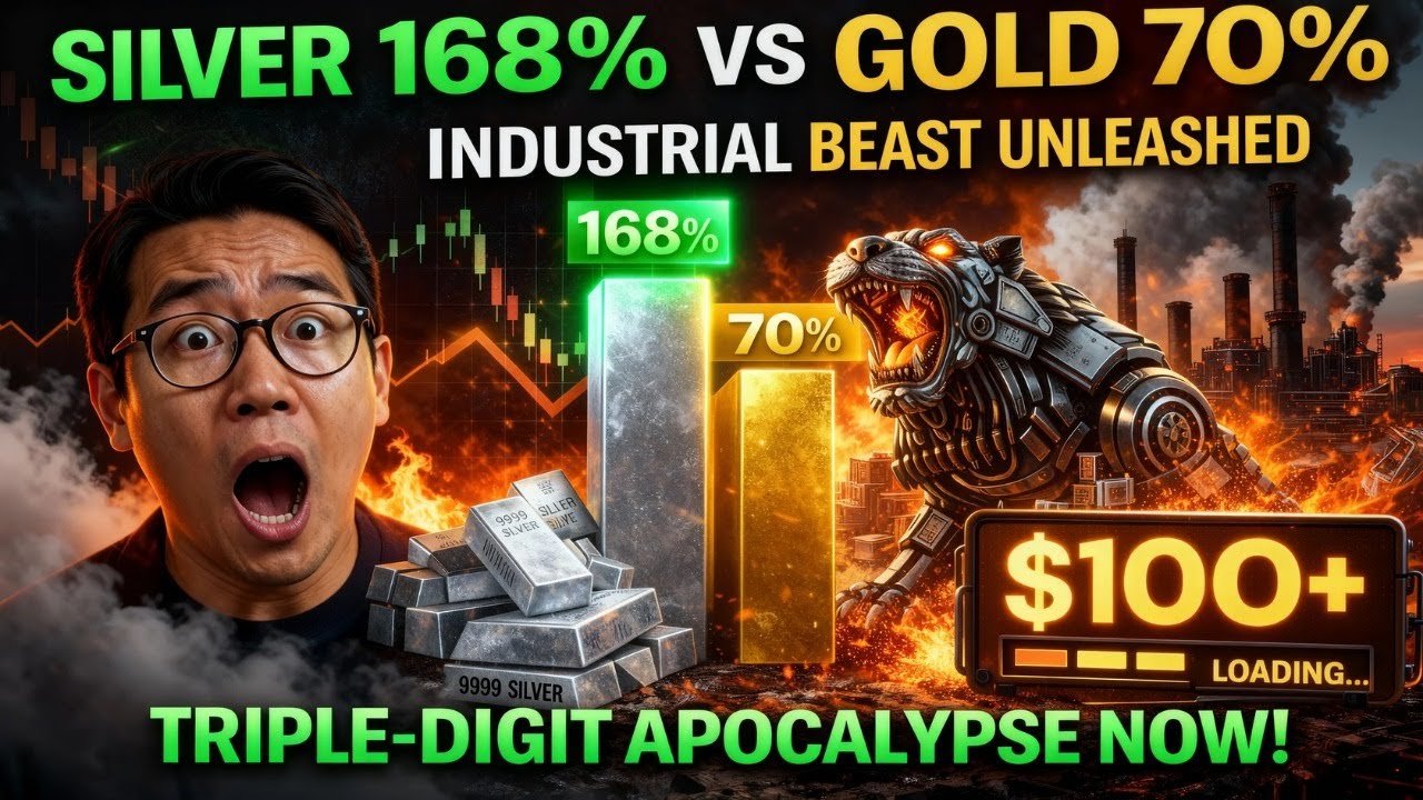 SILVER BEATS GOLD BY 100% IN 2025 &ndash; THE INDUSTRIAL DEMAND APOCALYPSE COMING FOR 2026!