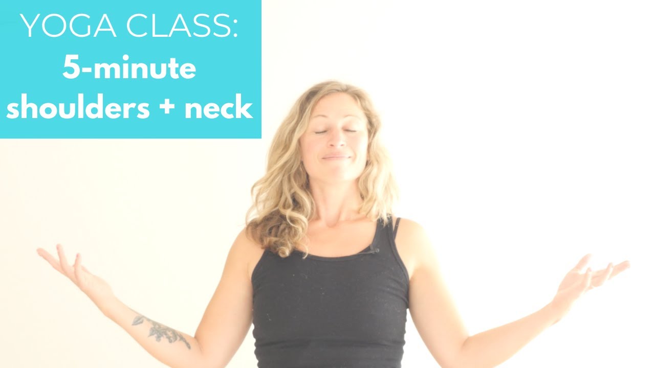 Quick Shoulder and Neck Stretch