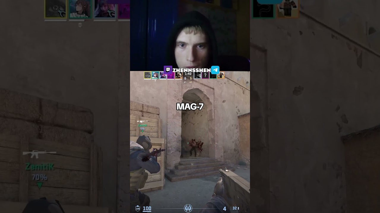 Twitch: ZhennSshen  #twitch #cs2 #csgo #zhennsshen #рек #стрим #игры