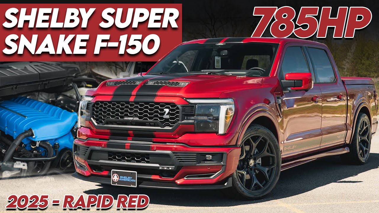 RAPID RED IS THE FASTEST SHELBY SUPER SNAKE COLOR ON THE MARKET!