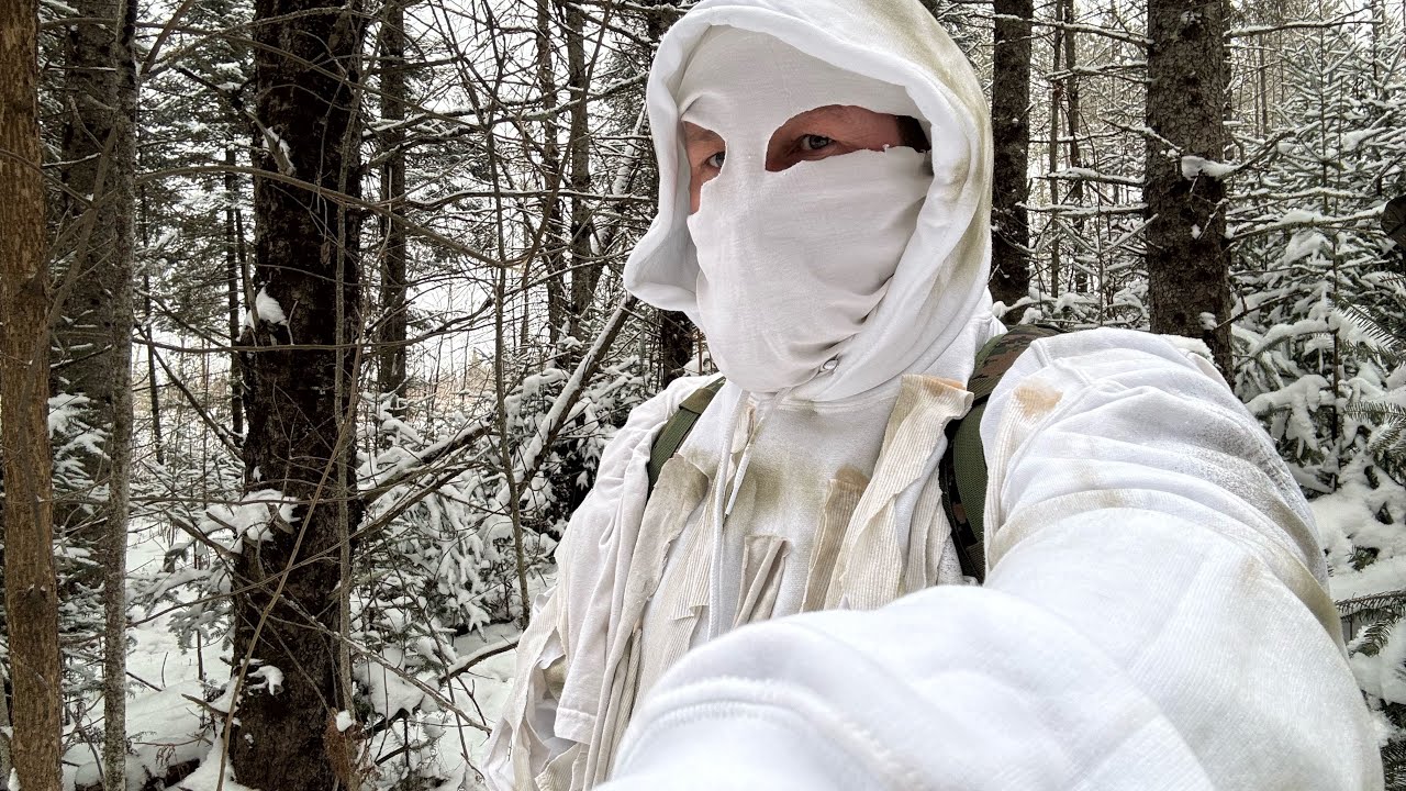 Make a Winter Ghillie Suit for less than $20 Bucks!