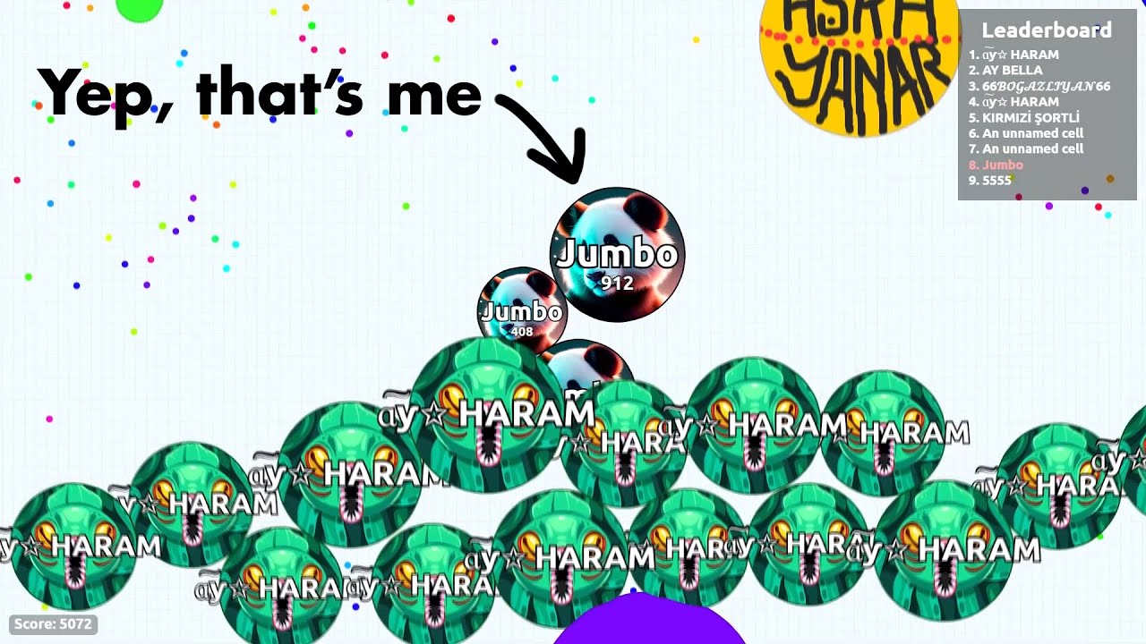 i'm done... Lag & Teams are taking over Agario.