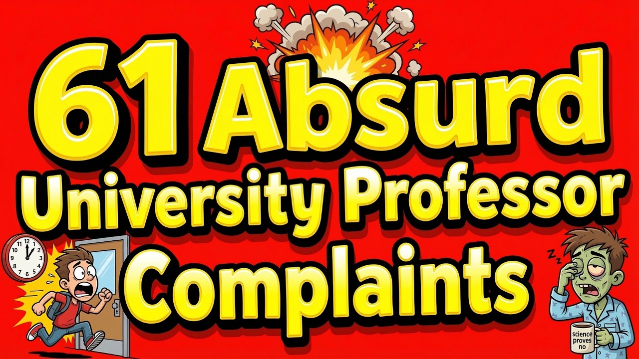 61 Absurd University Professor Complaints From Students Who Refused To Do Work