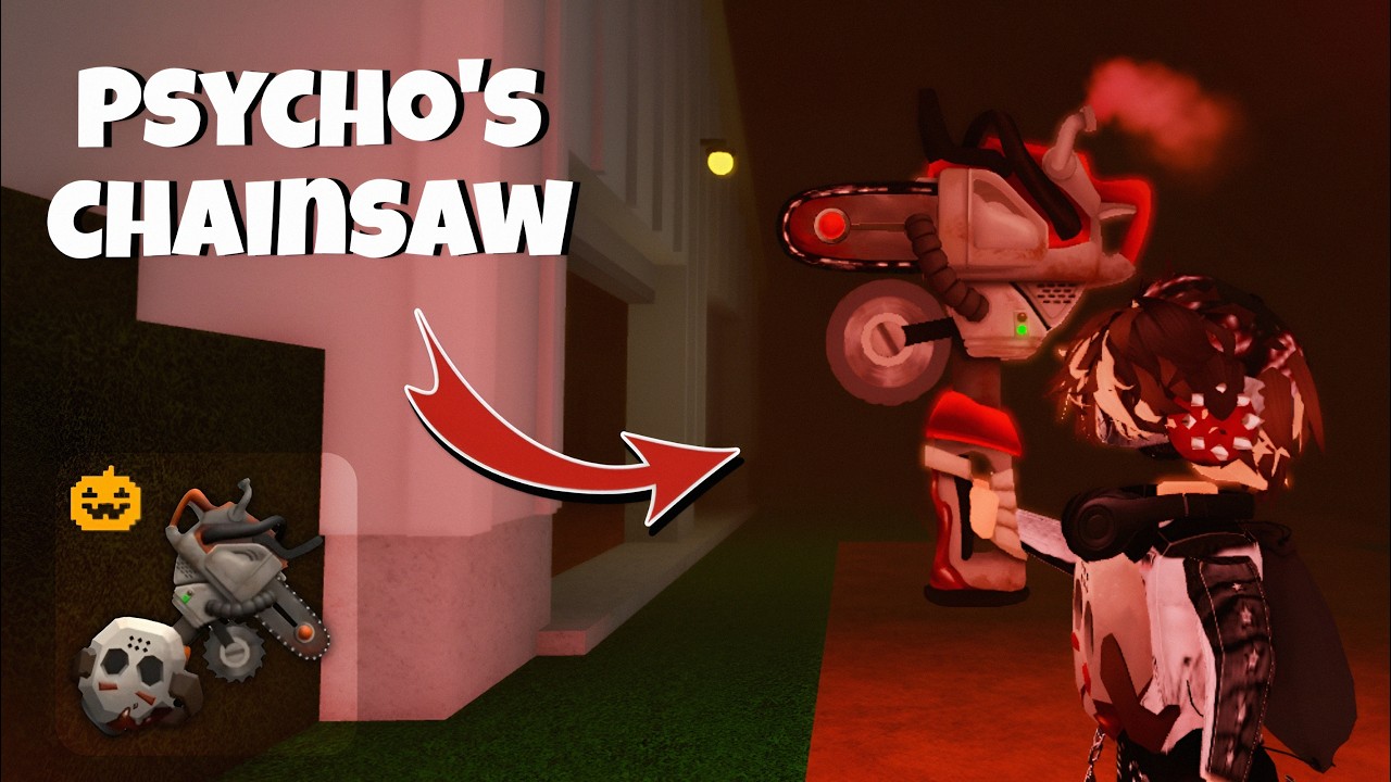 TESTEI A PSYCHO'S CHAINSAW NO MARRETÃO! | Flee The Facility