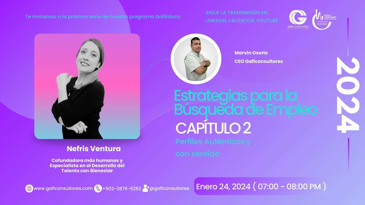 Perfiles Aut&eacute;nticos y con Sentido