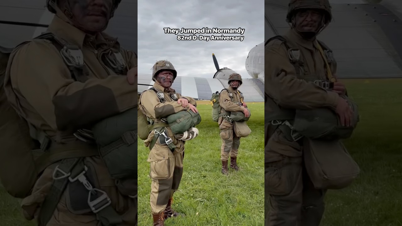 They Jumped in Normandy. 82nd D-Day Anniversary.