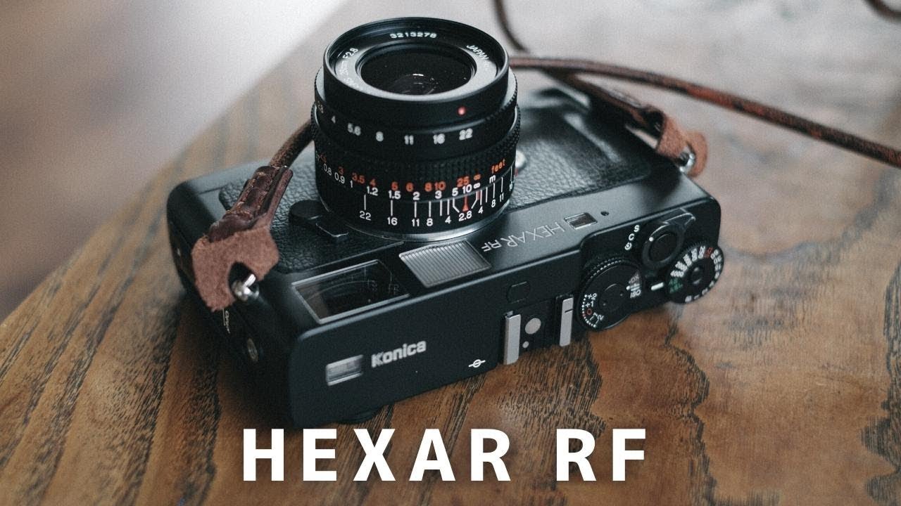 Konica HEXAR RFがかっこよくて好き