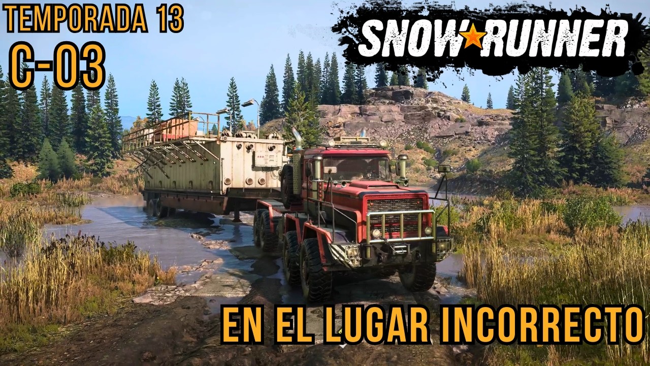 😎SnowRunner: Almaty| En el lugar incorrecto | Temporada 13° Almaty|