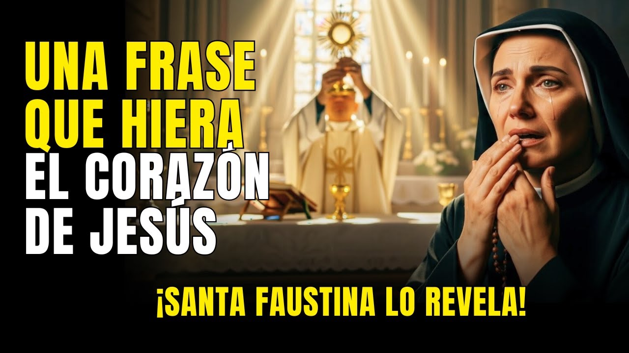 NO DIGAS ESTAS PALABRAS ANTES DE COMULGAR — HIERE EL CORAZÓN DE JESÚS