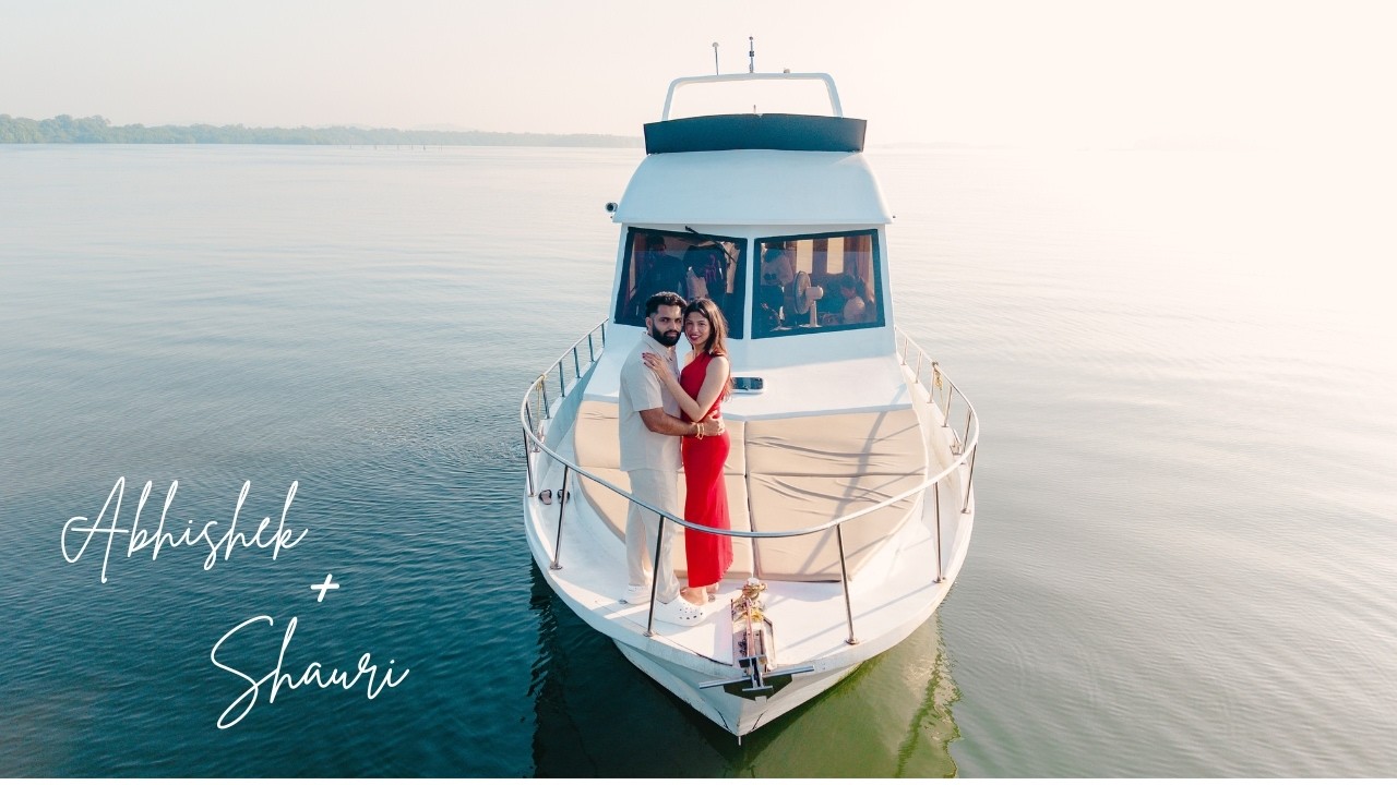 Abhishek & Shauri Pre Wed Highlight Video // Yacht // 2025