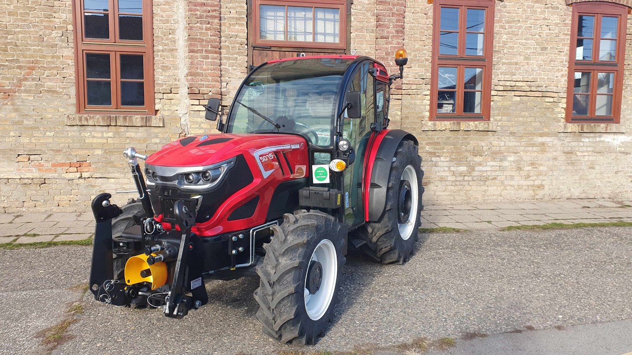 SZEGÁNA - Basak 5075 BB ültetvény traktor (ochard tractor)