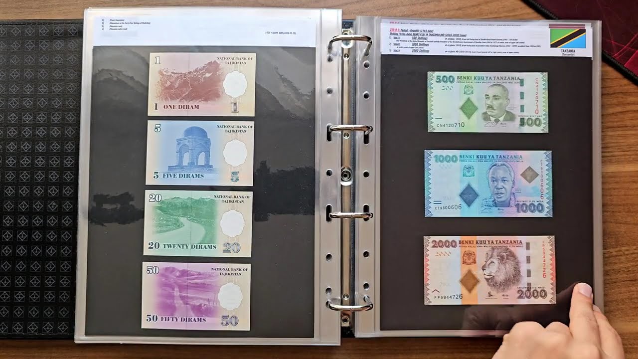 Banknote collection/album 2024/September Part 4 - updated look (Banknotų kolekcija/rinkinys albume)