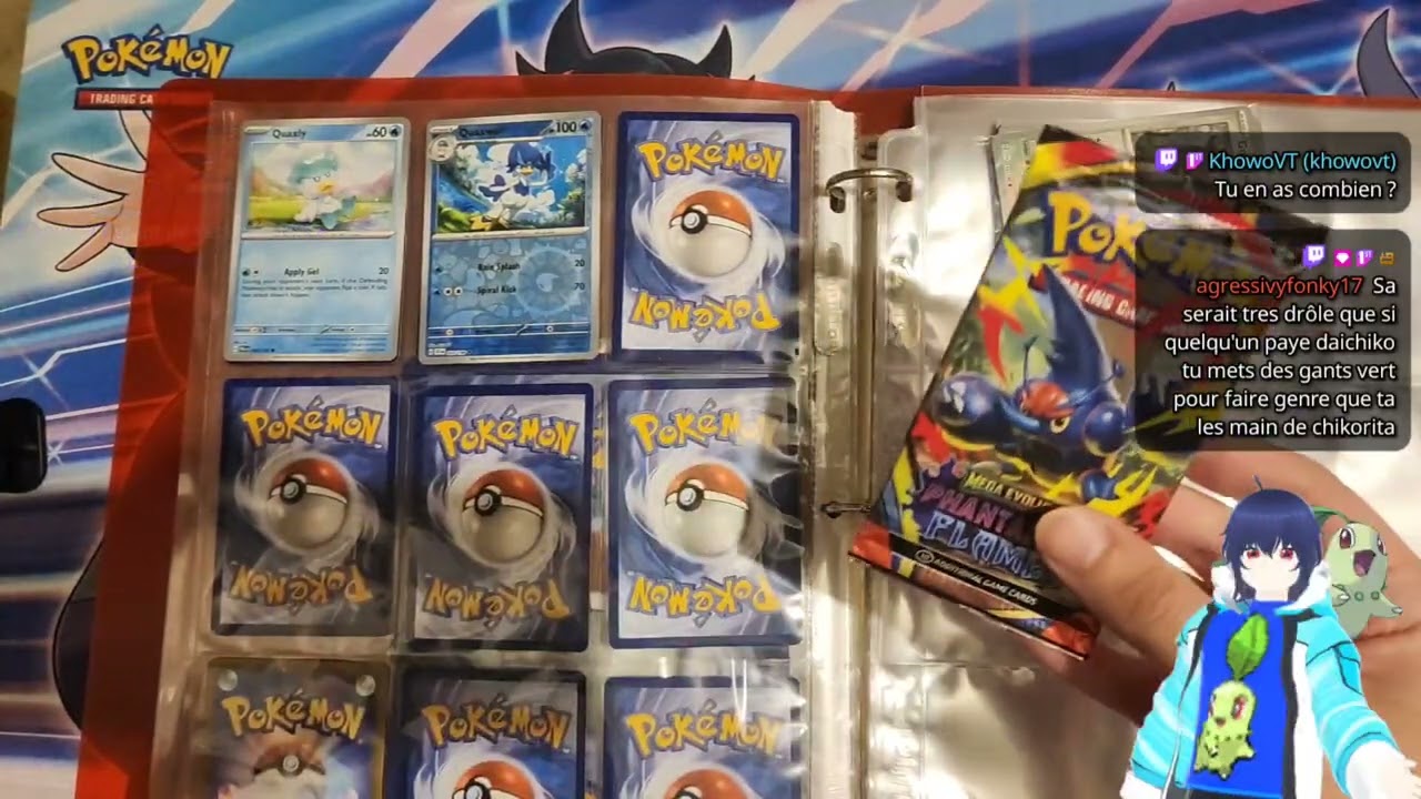 Première ouverture de booster en live!