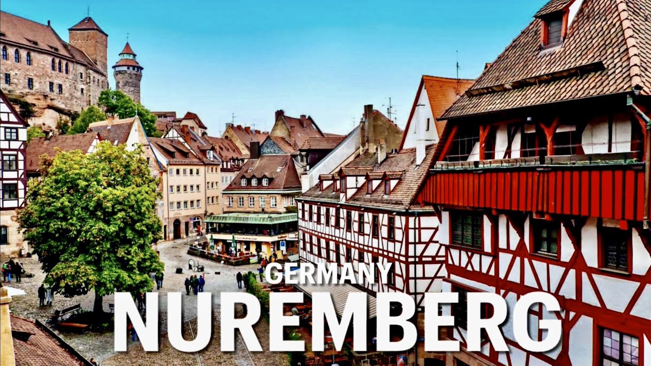 Nürnberg, the unofficial capital of Franconia, Germany