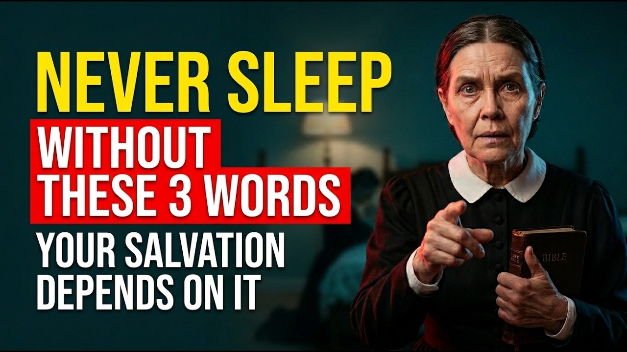 NEVER Go to Sleep Without Saying THESE 3 Words