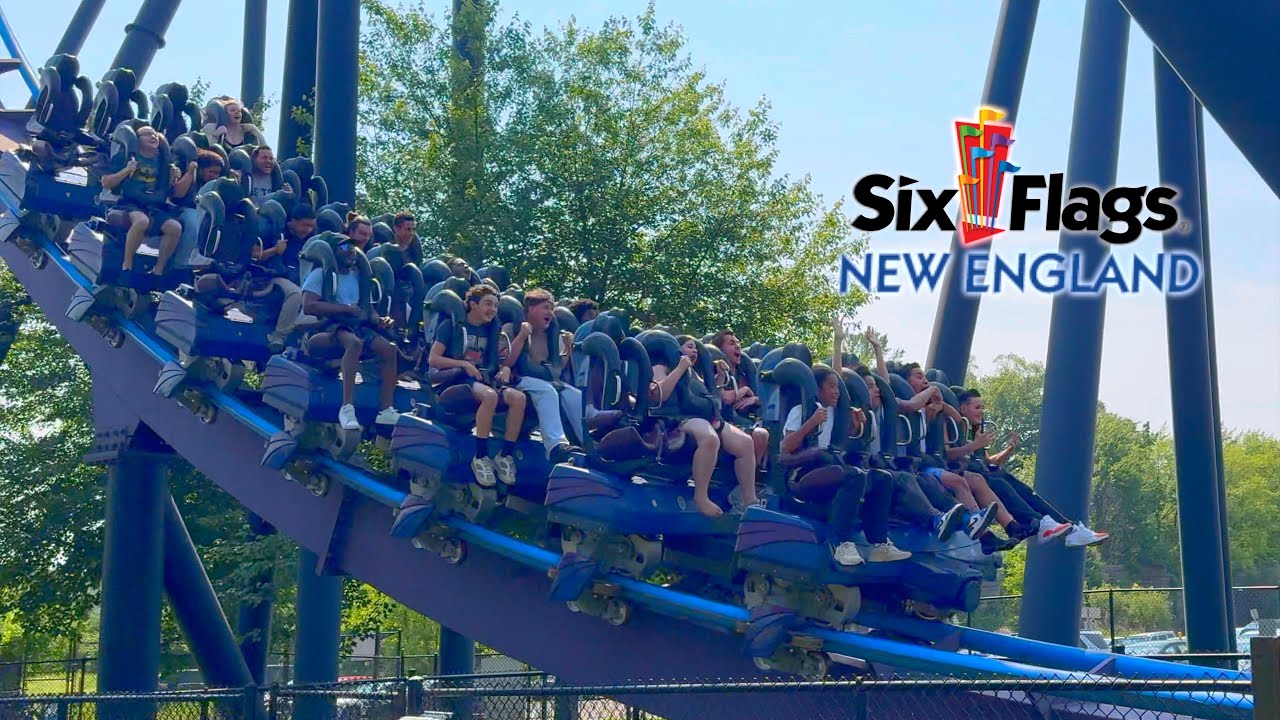 Batman The Dark Knight POV at Six Flags New England