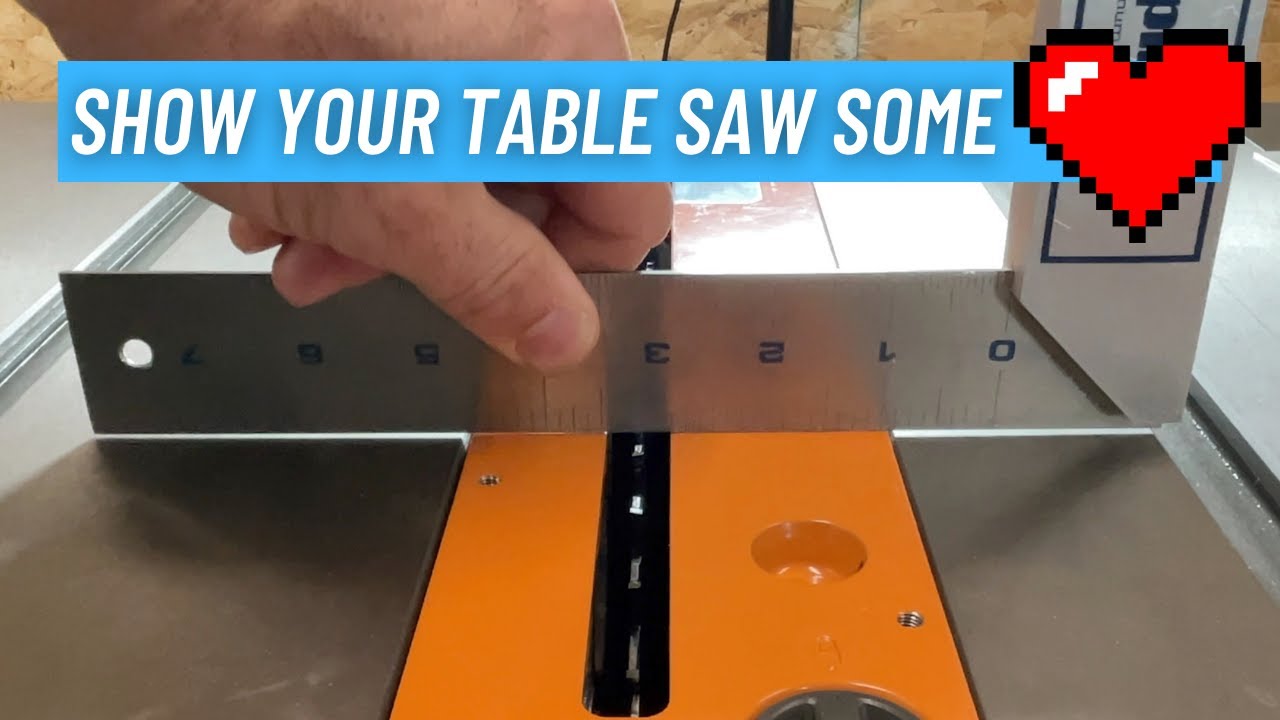 Every Adjustment For The RIDGID R4520 Table Saw