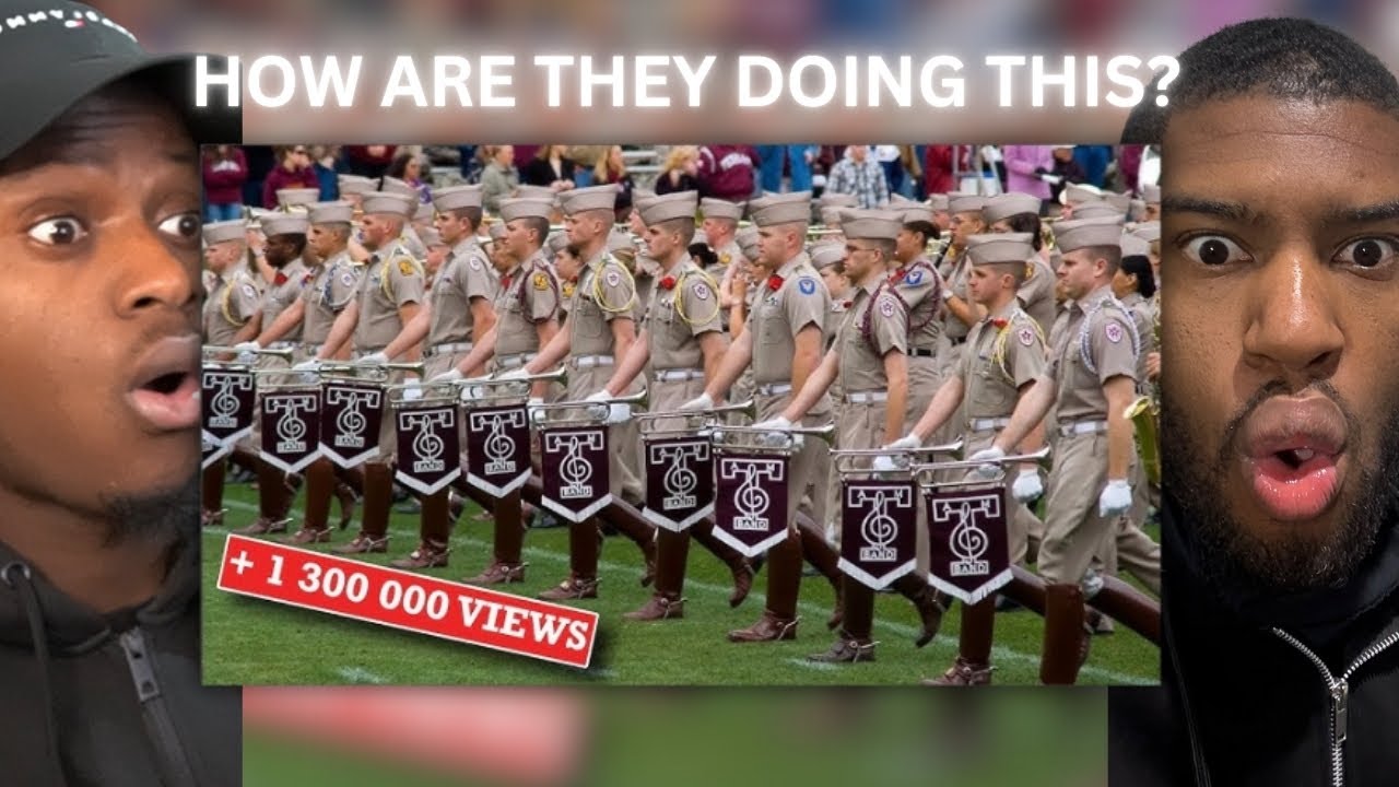 🇬🇧BRITS LEFT SHOCKED BY - Surprise illusion - THE BEST MARCHING BAND in the World?