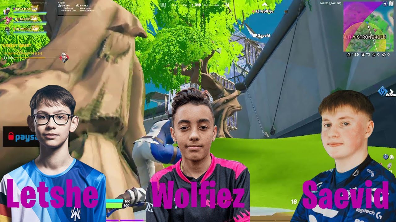 Letshe, Wolfiez and Saevid epic win in the FNCS qualifier 2