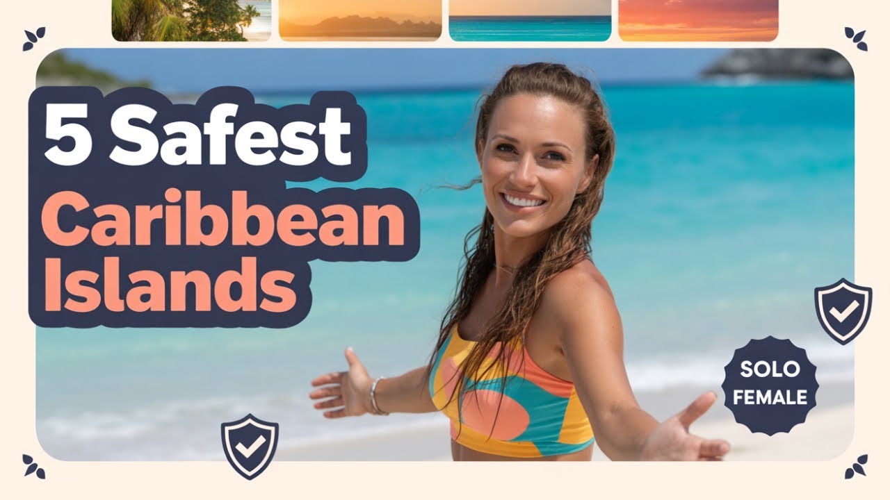 5 SAFEST Caribbean Islands for Solo Female Travelers
