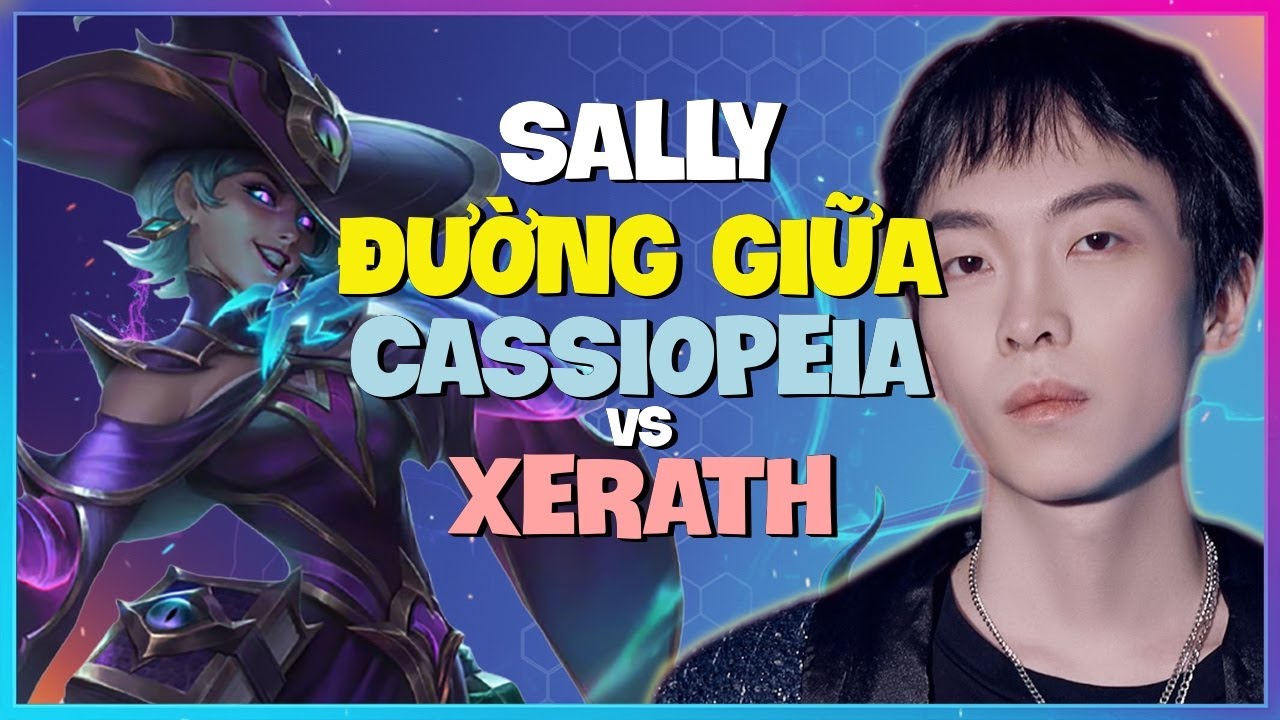 Thách Đấu Cassiopeia : Kiting Ở Tầm Khác HỦY DIỆT Xerath Đường Giữa - Vietsub