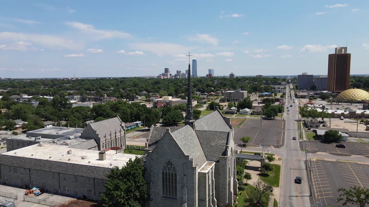 First Presbyterian Church of Oklahoma City in Oklahoma City - Drone Footage