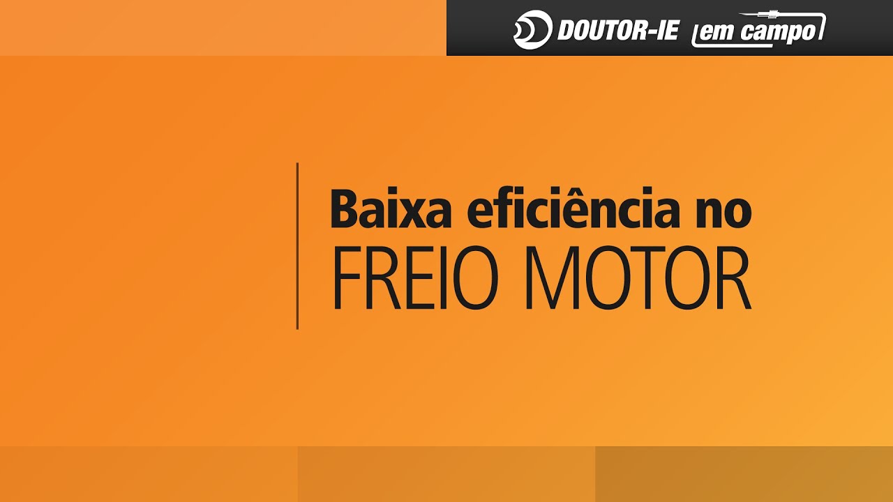 Baixa eficiência no freio motor (Volvo New FH4 Euro 5) | Doutor-IE em Campo ep.127