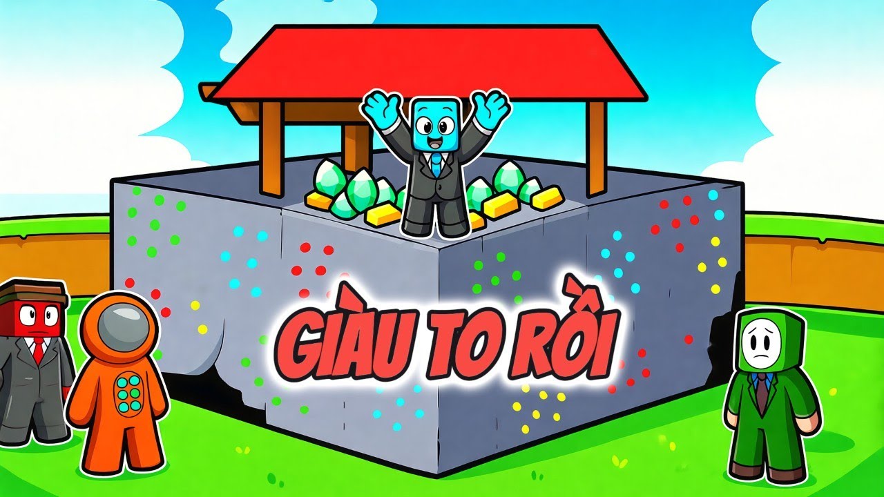 Tôi Đã Thành Lập Công Ty Khai Thác Mỏ Trong MineCraft Và Trở Thành Địa Chủ