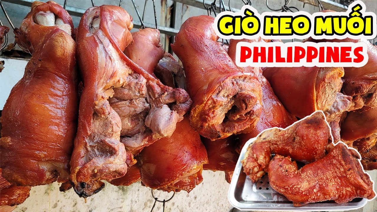 Hiếm Thấy Giò Heo Muối Philippines Chiên Giòn Món Ăn Đường Phố Mới Liệu Có Chinh Phục Người Sài Gòn