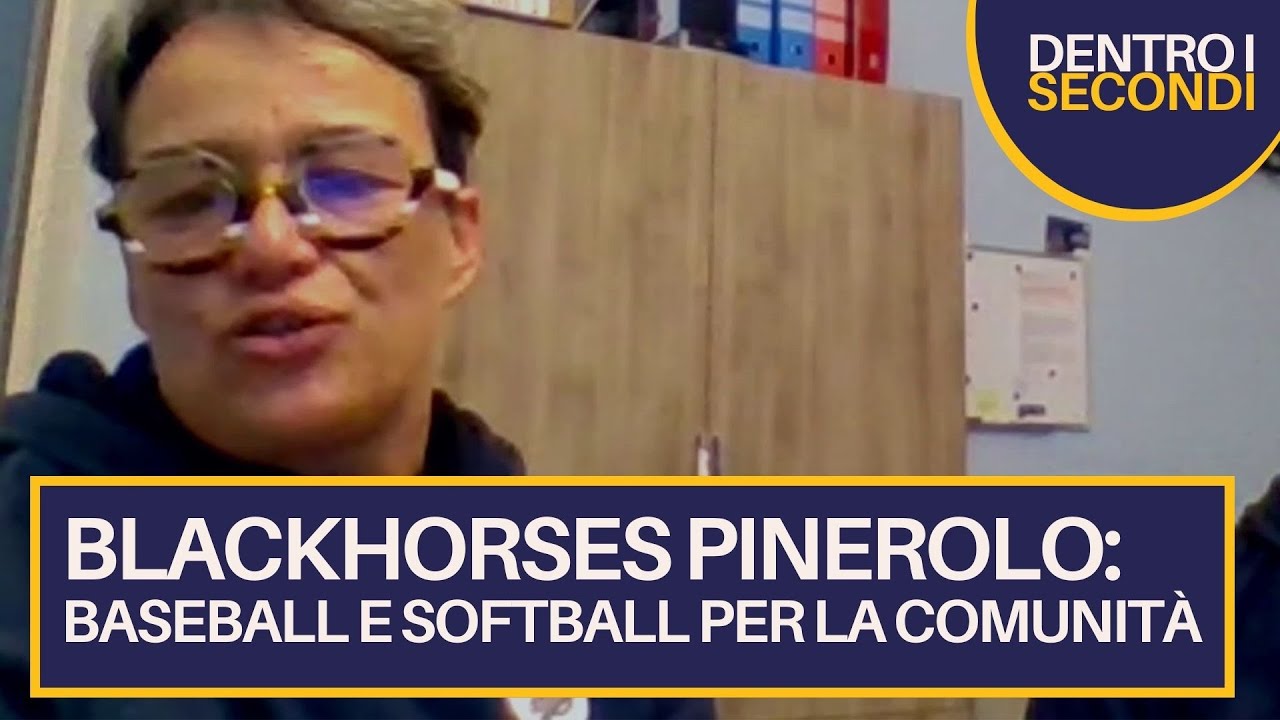 Black Horses Pinerolo: Baseball e softball per la comunità. Dentro i secondi | RBE TV