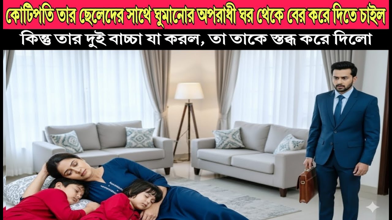 মেঝেতে ঘুমানোর জন্য গৃহকর্মীকে চাকরিচ্যুত করতে যাচ্ছিলেন কোটিপতি—দুটি শিশুর কর্মকাণ্ড তাকে হতবাক করে