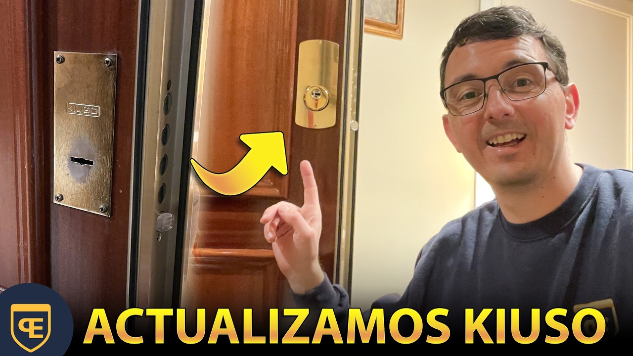 Actualización de Cerradura antigua en Puertas KIUSO (Madrid)