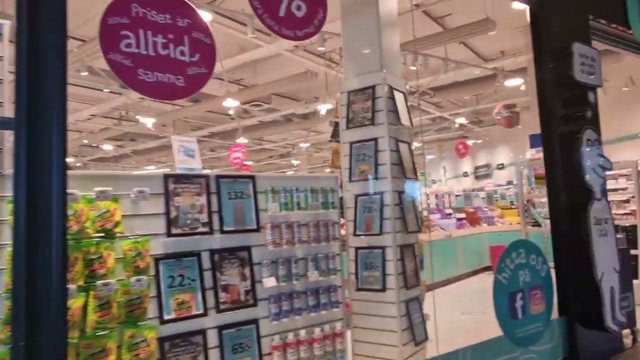 Explore One of the Shopping Mall In Överby Trollhättan @lilyinsweden#lakawlakaw