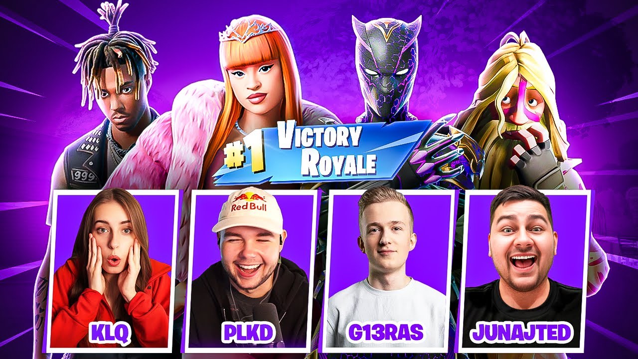 G13ras & PLKD & Junajted & Klqudka! CZY ZOSTANĘ PROSEM W FORTNITE?!