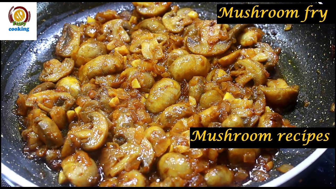 Mushroom fry/mushroom recipes/mushroom masala/Indian mushroom recipe